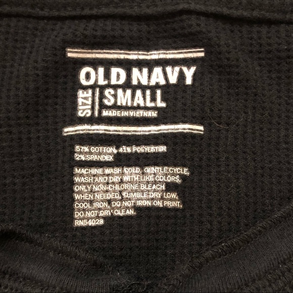 Old Navy Thermal Henley Shirt - Picture 3 of 3